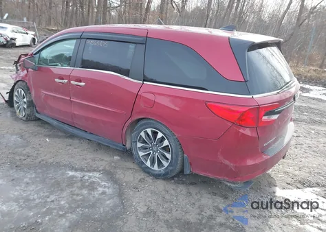 2022 Honda Odyssey Ex-L z USA, uszkodzony, nr VIN 5FNRL6H78NB034330